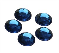 Stenen rond blauw 24 st. (20 mm)