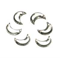 Stenen maan zilver 24 st. (16 mm)
