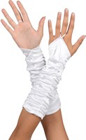 Handschoenen vingerloos wit