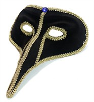 Venetiaans masker zwart