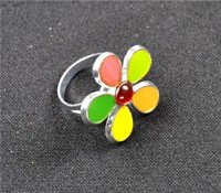 Ring Blume 5 Farben