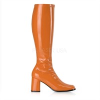 Stretch boots orange
