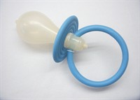 Baby's dummy large blue (25x12 cm)
