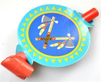 Noisemaker blowouts Indian ax 6 pcs.