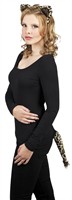 Leopard set Haarreif und Schwanz