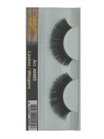 Wimpern schwarz Glitter