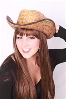 Cowboyhut Stroh