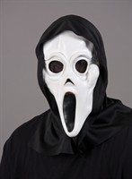Maske Phantom mit Kapuze 