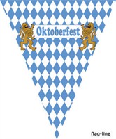 Vlaggenlijn Oktoberfeest 5m