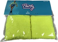 Zweet hoofdband neon groen
