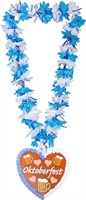 Hawaii necklace Oktoberfest blue/white gingerbread