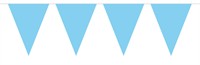 Wimpelkette hell blau 10m 