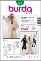 Burda pattern: skeleton/ghost/sheik (child)