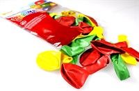 Balloons 20pcs. red/yellow/green  Ø 26cm