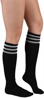 Strümpfe Cheerleader schwarz/weiss  