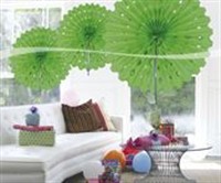 Honingraat lime groen decoratie 45cm