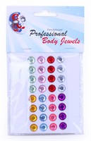 Stickers circles colorful 10mm 32 pieces