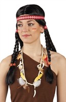 Indianerkette mit Federn 