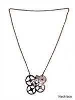 Chain steampunk gears