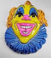 Wall decoration clown head 63 x 46 cm