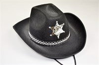 Hut Cowboy schwarz kind