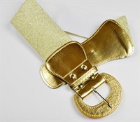 Riem goud elastisch   100cm