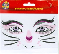 Face/body sticker kat