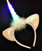 Haarreif Einhorn (incl.Batt.) 