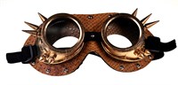 Eye mask Steampunk gold
