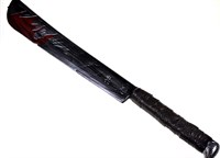 Knife long bloody