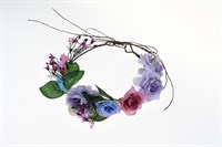 Haarkranz Blumen bunt 