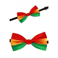 Bow tie red / yellow / green