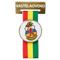Broche Vasteloavend Limburg 9,5x5cm