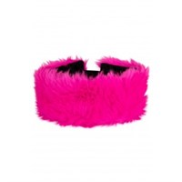 Hoofdband Pluche roze