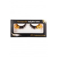Wimpern Barranquilla Glitter fluor orange