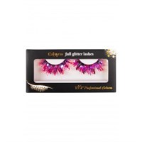 Wimpers Calypso glitter fluor roze