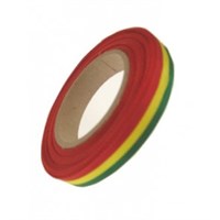 Ordensband rot,gelb,grün 10mm breit (25M.)