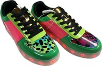 Sneaker neon mit LED