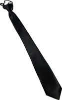Tie satin black