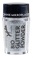 Bio Glitterpoeder zilver 2g