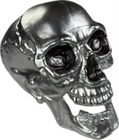 Totenkopf silber 25cm