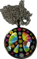 Necklace Peace multicolour