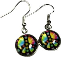 Earrings Peace multicolour