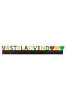 Houten decoratie 'Vastelaovend'