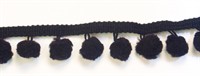 Bobble-braid black 2m