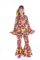 Flower Power (Girl) Hose,Bluse,Stirnband
