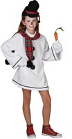 Snow Girl  Luxury (dress, hat, scarf, gloves)
