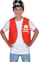 Waistcoat  pirate red