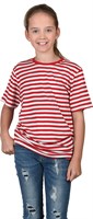 Ringelshirt rot/weiß