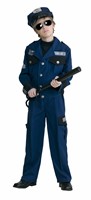 Politieman voor kinderen (2dlg) jas,broek